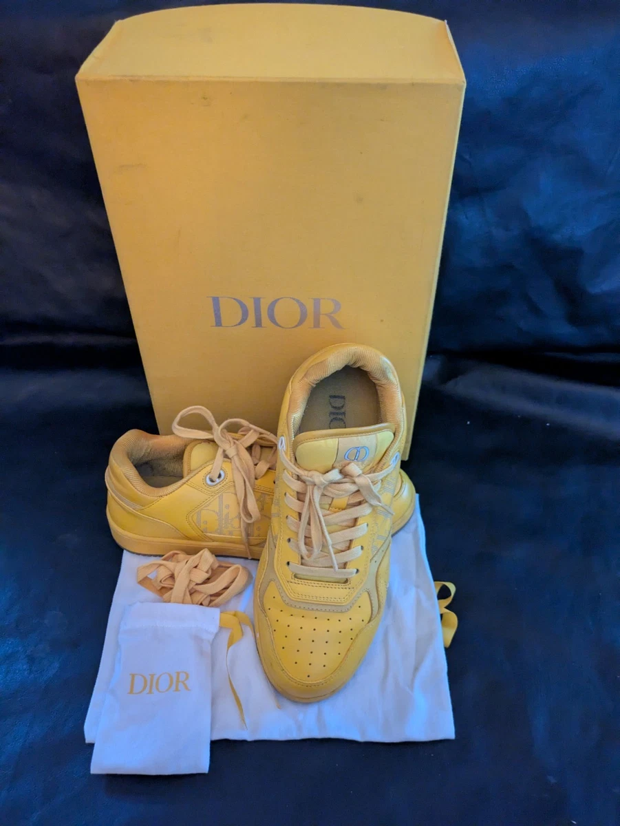 Dior B27 Low Dior Oblique - World Tour Yellow for sale | eBay