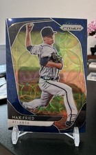2020 Panini Prizm - Tier II Max Fried #119 Navy Blue Kaleidoscope Prizm 17/35