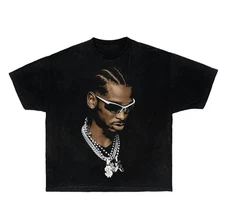 SHAI ICED Boxy Vintage Shirt Graphic T-shirt Oversized Streetwear Y2K Unisex