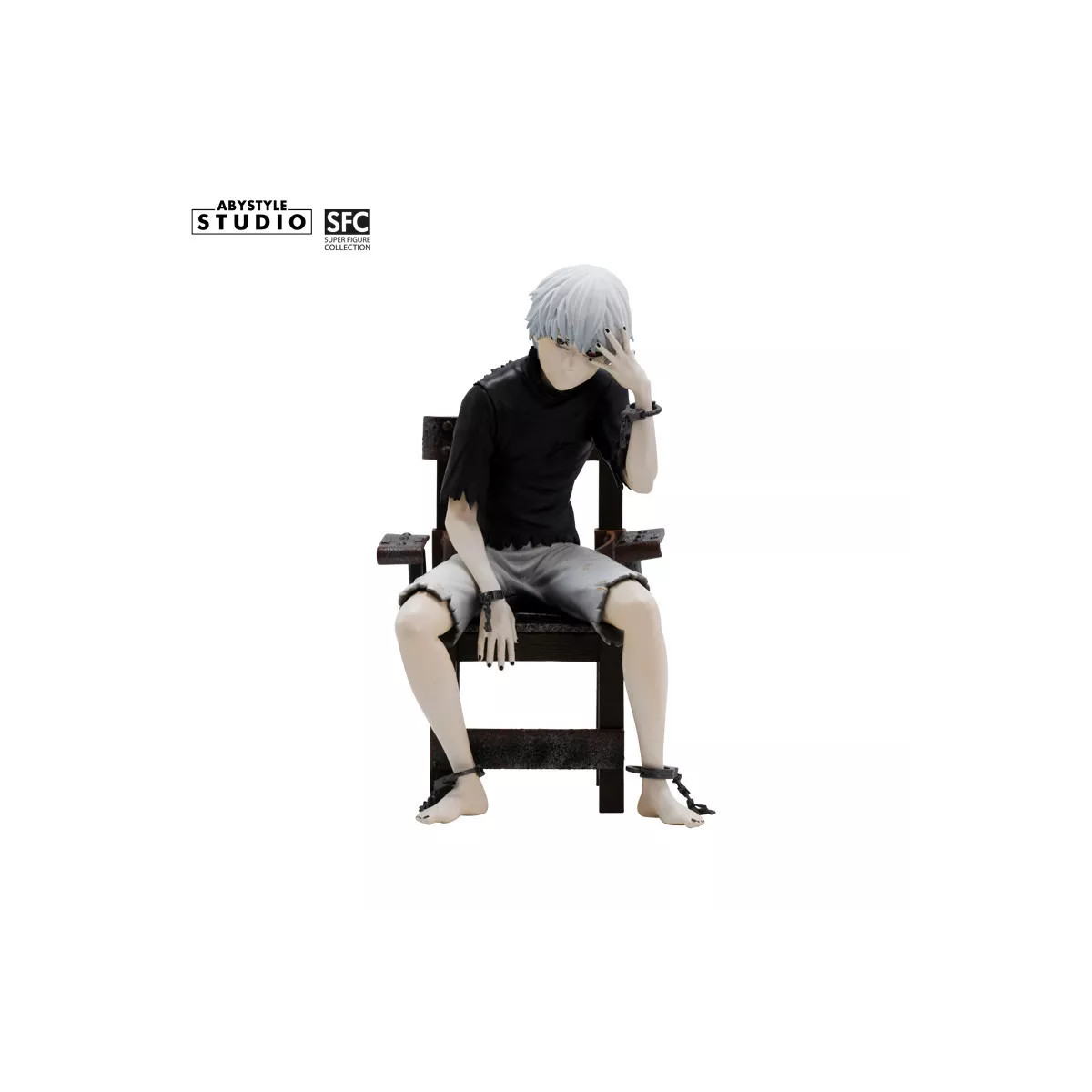 Figurine Tokyo Ghoul Ken Kaneki avec masque et kagune en PVC
