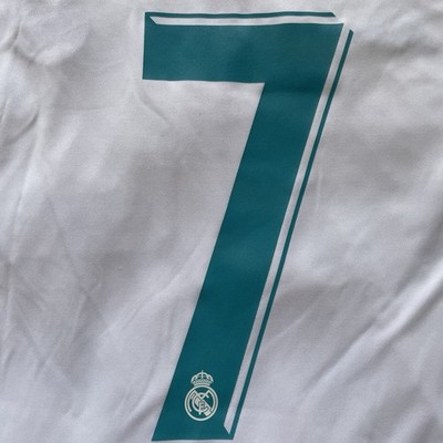 Real Madrid 2017 2018 Authentic RONALDO #7 Shirt Home Jersey
