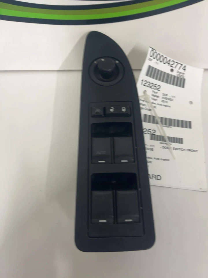 Dodge Avenger 2008-14 interruptor de puerta delantera conductor ventana izquierda función de caída automática Foto 2 de 4