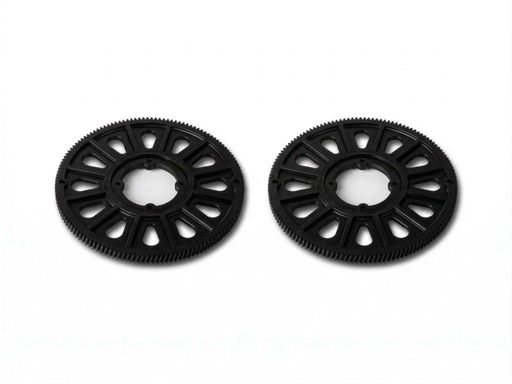 Slant Thread Main Drive Gear/134T (Black) - T-Rex 500 : H50178QAT