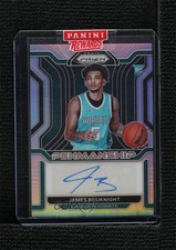 2021-22 Panini Prizm Rookie Penmanship Silver James Bouknight #RP-JBO Auto 16ki