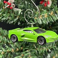 2020 Mid-Engine Chevy Corvette C8 Custom Christmas Ornament   