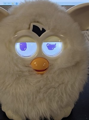 Furby White Yeti - NOT WORKING