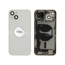 Original Cache Batterie Grade A Blanc Pulled Reconditionné pour Apple iPhone 13