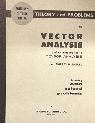 [Schaum] Theory and problems of vector analysis an introduction to tensor