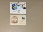 Two YURI GAGARIN-first man on space covers:Germany fdc,Russia registered sp cove