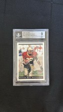 1997 Score Warrick Dunn RC #276 Beckett 9 Buccaneers Draft Class Football Card