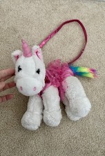 Poochie  Co Little Girls Plush Animal Shaped Purse, kids fashion handbags