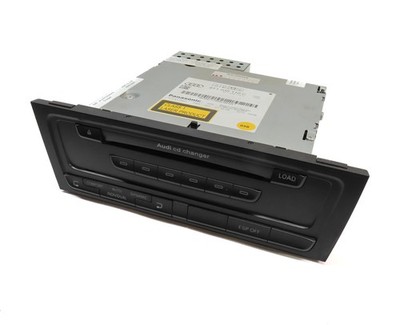 2009 AUDI S5 (B8 8T) FRONT CENTER DASH RADIO STEREO CD CHANGER MMI HEAD UNIT