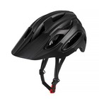 For Adults Mountain Helmet Bike Helmet Visor Cycling Helmet 55-61cm Black