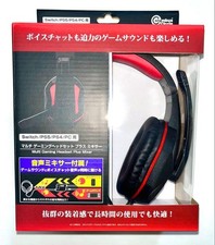Multi Gaming Headset with Mixer Over-Ear Stereo Mic for PS4 PS5 Nintendo Switch