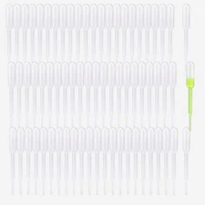 moveland 0.2ml Plastic Mini Transfer Pipettes for Liquid Mixture, 0.2 ml 