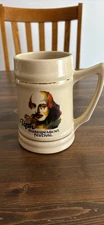 Utah Shakespearean Festival Beer Stein 5.5” High  3” Diameter