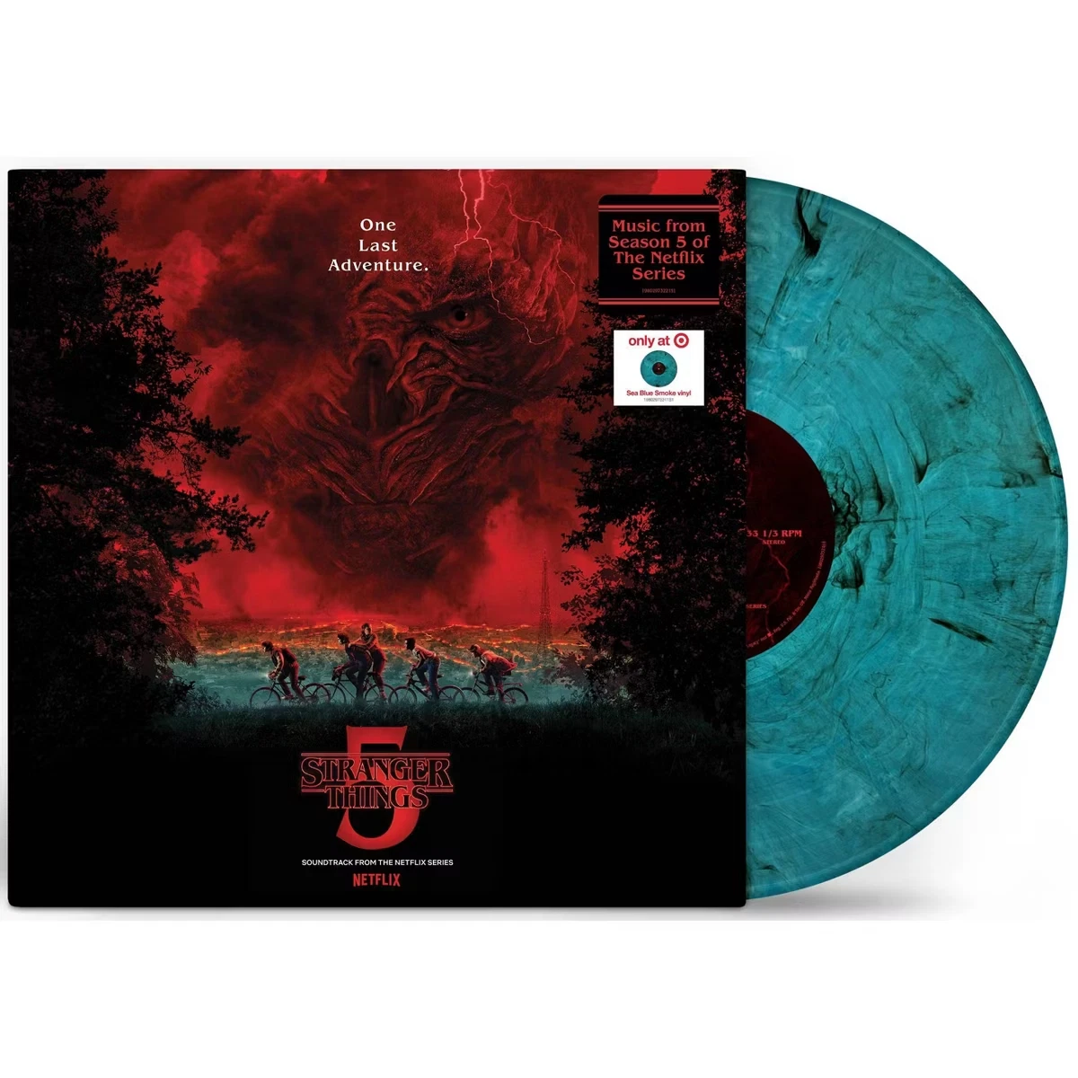 Stranger Things Season 5 Soundtrack Limited Sea Blue Smoke Color