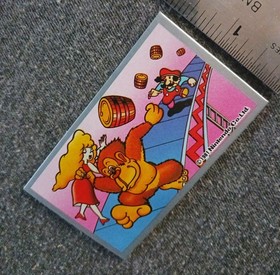 Donkey Kong Famicom Nintendo Near Mint Menko Card Super Mario Bros. Japan