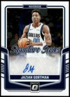 2024-25 Donruss Optic #SS-GOT Jazian Gortman Signature Series