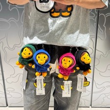 BAPE BABY MILO Cartoon Plush Doll Hanging Pendant KeyChain Decor Gift