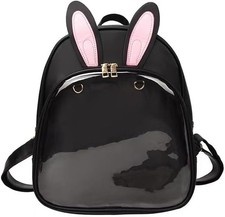Bunny Cat Ears Ita Backpack Pin Collection Bag Display Backpack for Anime