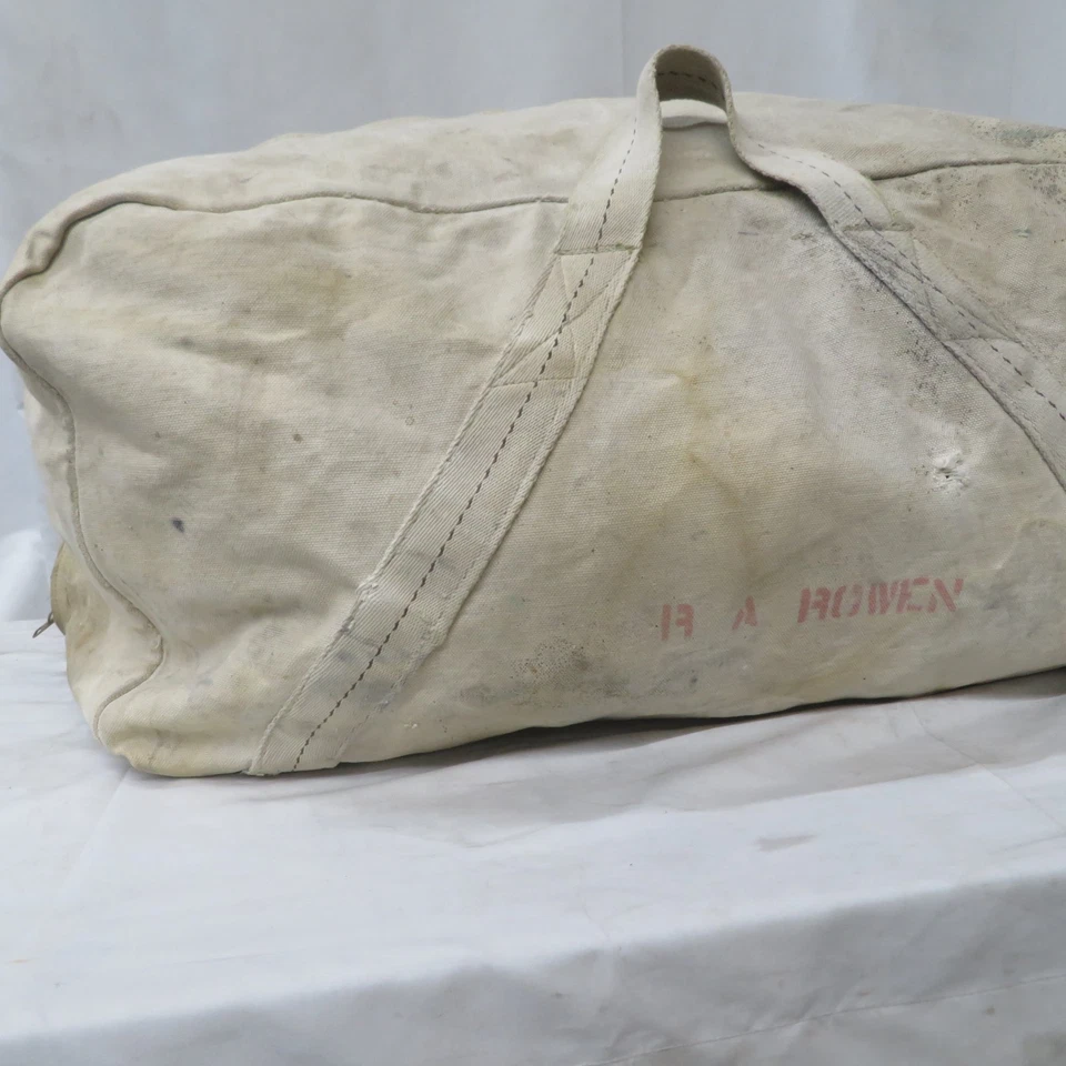 复古飞行员工具包包 Talon 拉链军用帆布包托特包 — 第 2/4 张图片