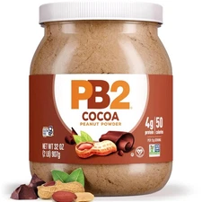 PB2 Powdered Chocolate Peanut Butter with Cocoa | 2lb Jar | 4g of Protein,... 