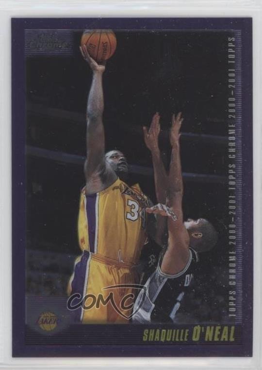 2000-01 Topps Chrome Shaquille O'Neal #8 HOF 0t2