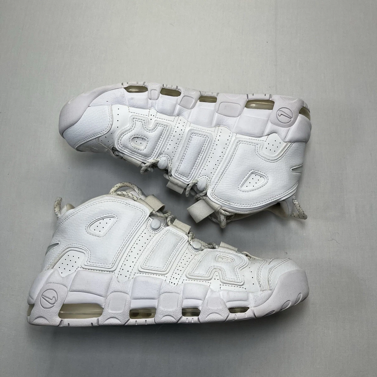 Nike Air More Uptempo Triple White for Sale | Authenticity