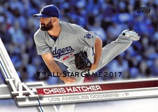 Chris Hatcher 2017 Topps All-Star 325  Los Angeles Dodgers  Baseball Card