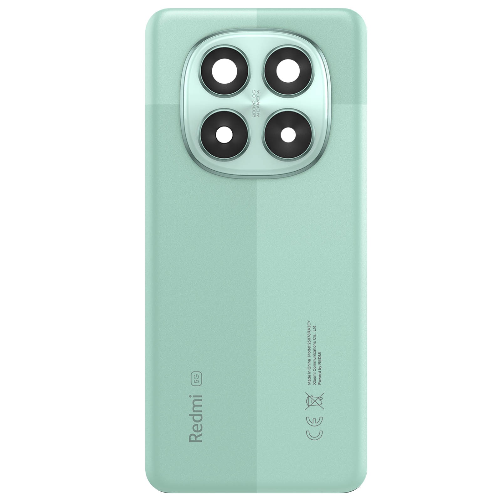 Réparer un dos fissuré avec le dos en verre vert pour Redmi Note 14 Pro 5G