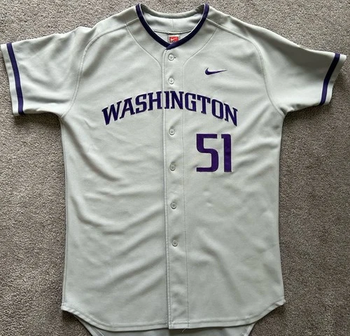 New ListingUniversity of Washington Huskies Baseball Game Worn Jersey Size 48