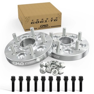 Customadeonly 5x112 to 5x114.3 20mm (2pc) - 66.6mm, | 66.6mm | Silver 