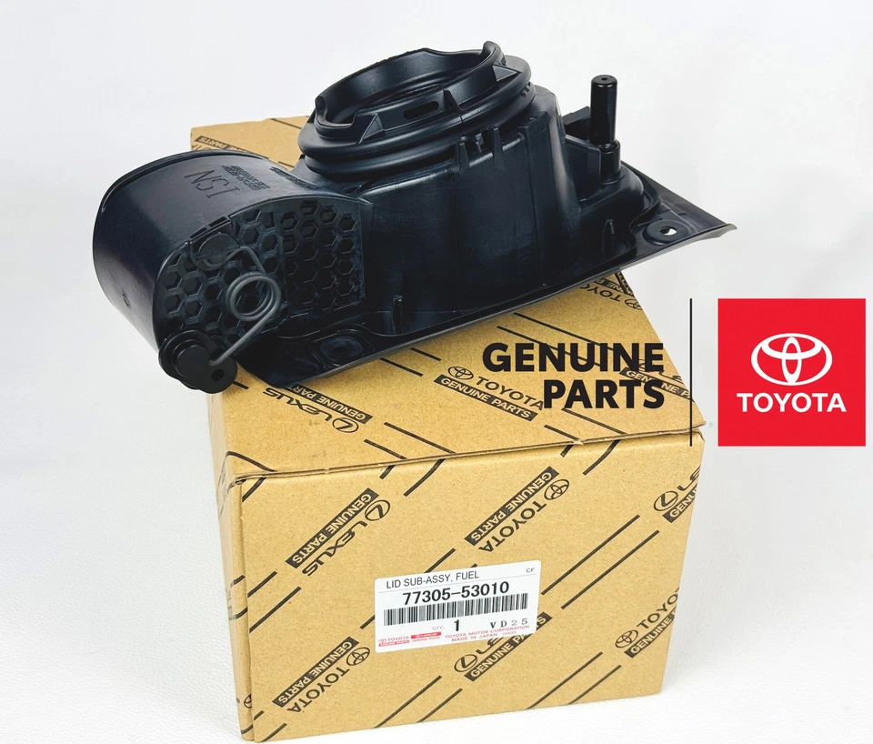 77305-53010 Lexus IS300 IS350 Genuine Fuel Filler Opening Lid OEM - Imagem 3 de 4