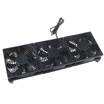 USB Computer Fan USB 5V Powered Fan for Router Modem Receiver TV Box Cooling