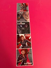 STICKER SHEET: Marvel Comics avengers black widow scarlet
