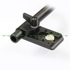 Mini Cheese Mount Plate 15mm Rod Clamp fr Rigs Armor Cage Gimbal Camera GH4 A7s