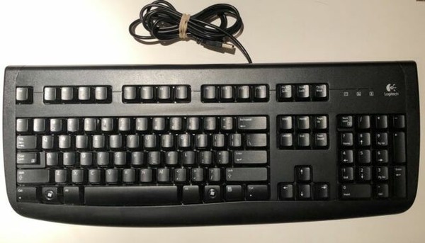 Logitech Deluxe 250 820000310 Wired Keyboard for sale online | eBay