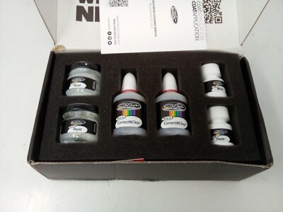COLOR N DRIVE TOUCH UP PAINT KIT -WHITE WITH GLITER
