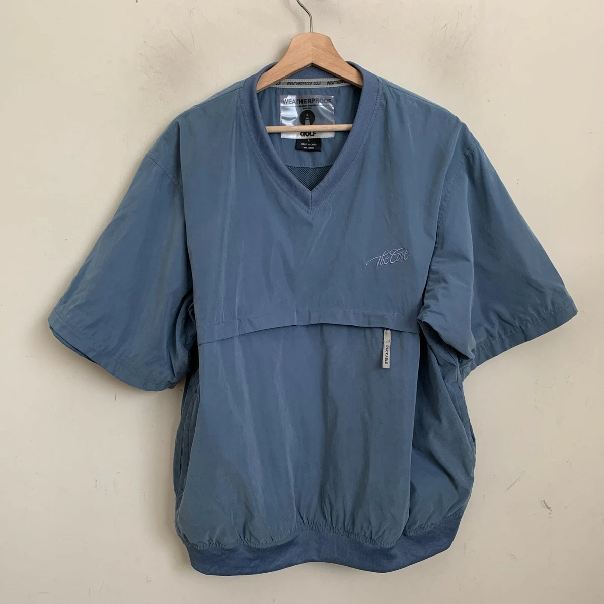 Golf v neck windshirt sale