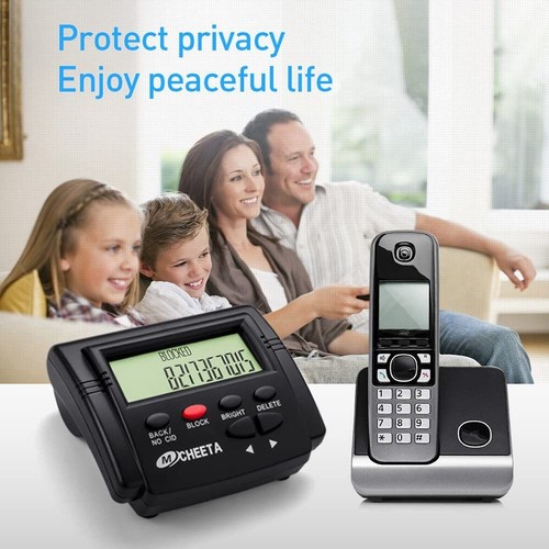 Call Blocker for Landline Phones One Touch Number Block Device Block Nuisance - Zdjęcie 3 z 6