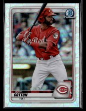 Quin Cotton RC - 2020 Bowman Draft Chrome Refractor #BD-104 Cincinnati Reds