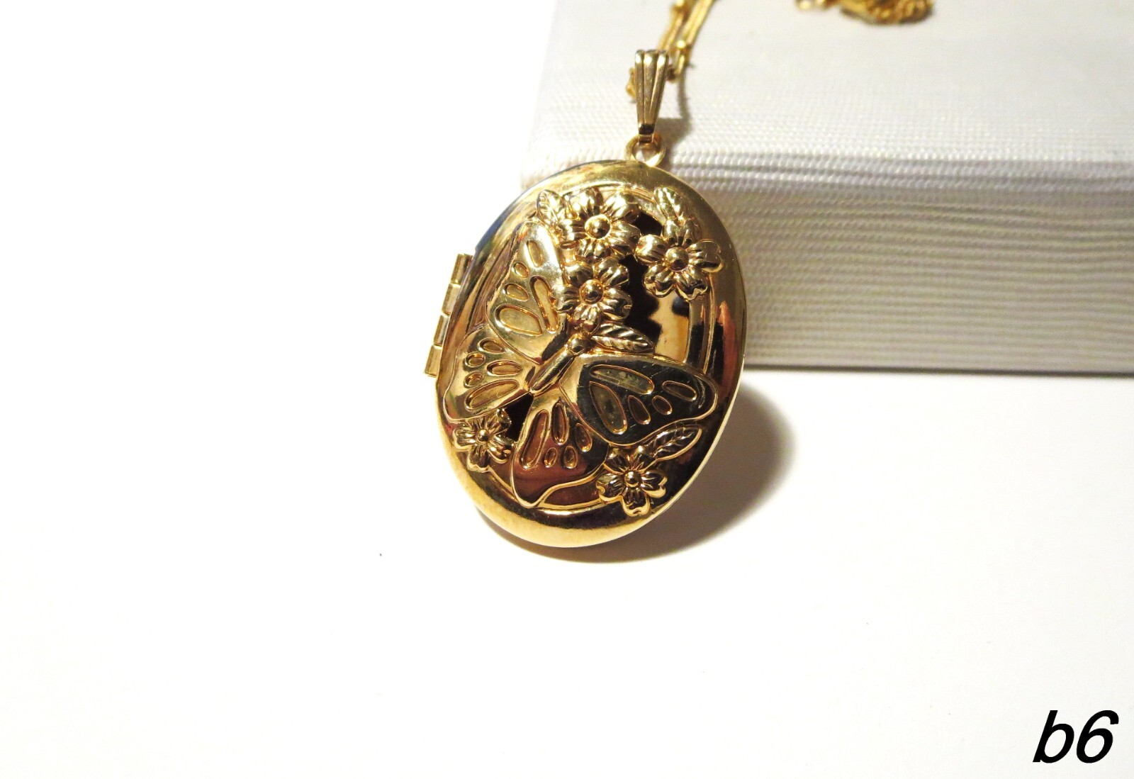 Vintage Max Factor Solid Perfume necklace Teddy B… - image 6