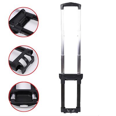 Telescopic Handle Trolley Luggage Bag Aluminum Suitcase Pull