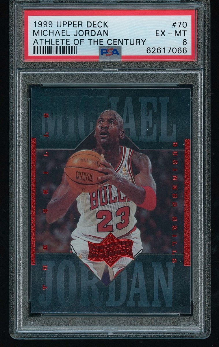 Michael Jordan 1999 Upper Deck Athlete Of The Century #70