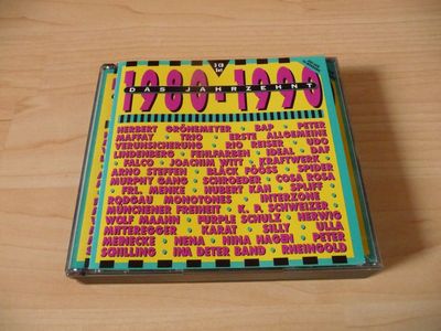 3 CD Box 1980 - 1990 Das Jahrzehnt: Grönemeyer Bap Trio Falco Maffay EAV Silly