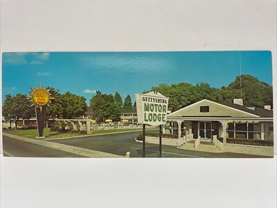 Hotel Postkarte Quality Inn Gettysburg Motor Lodge Pennsylvania Übergröße