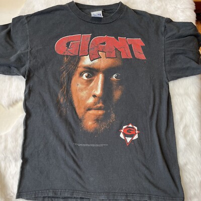Vintage 1998 The Giant Tshirt Size Large 90s WCW NWO Wrestling 