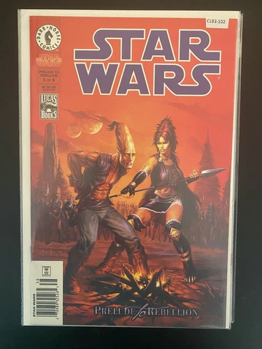 Star Wars Prelude to Rebellion 5 News Stand High Grade Dark Horse Comic CL93-102