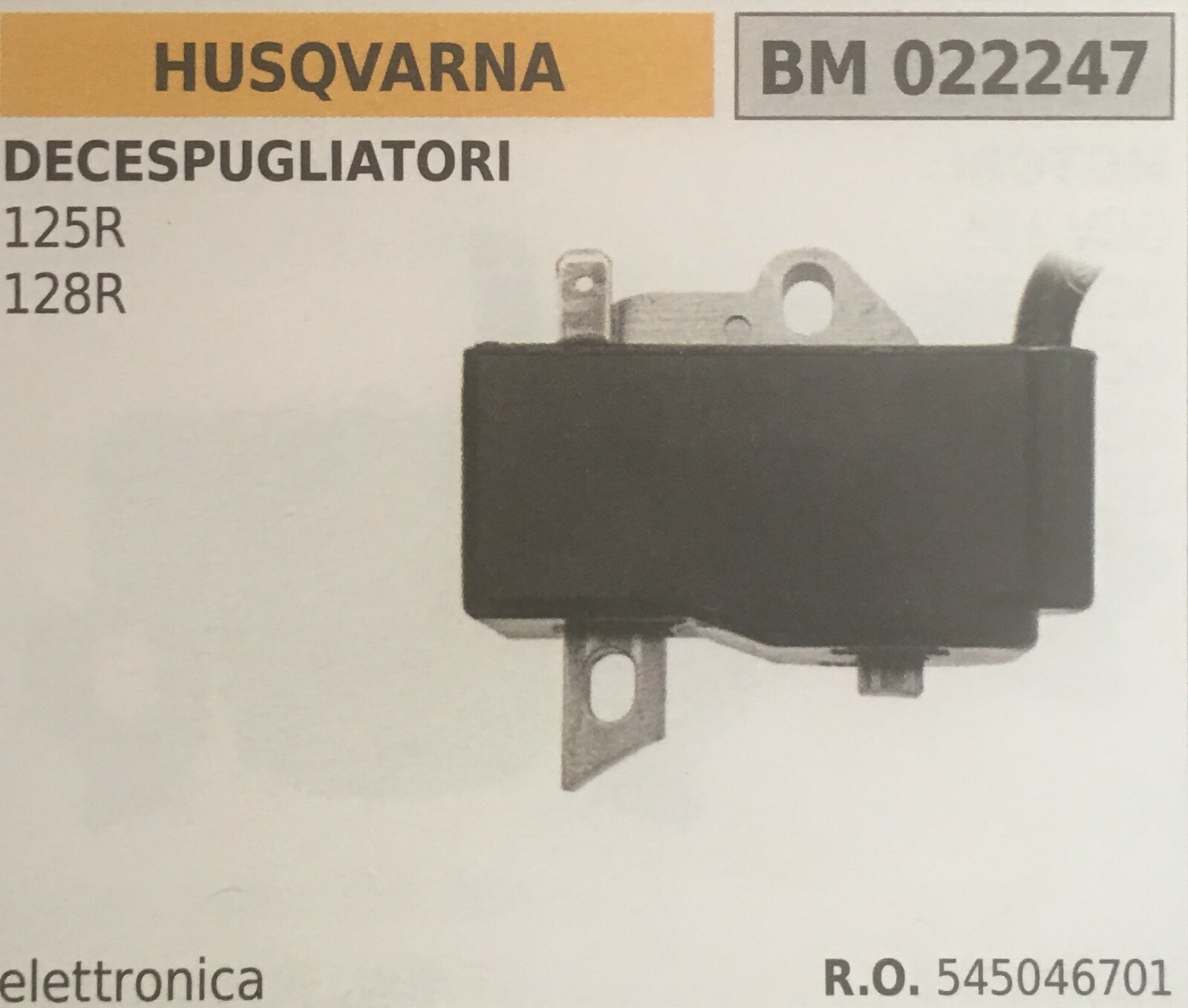 Modulo Accensione Husqvarna 125R 128R | Bobina BM022247 Original Quality